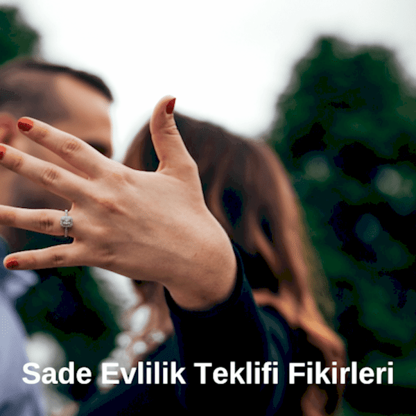 Sade Evlilik Teklifi Fikirleri